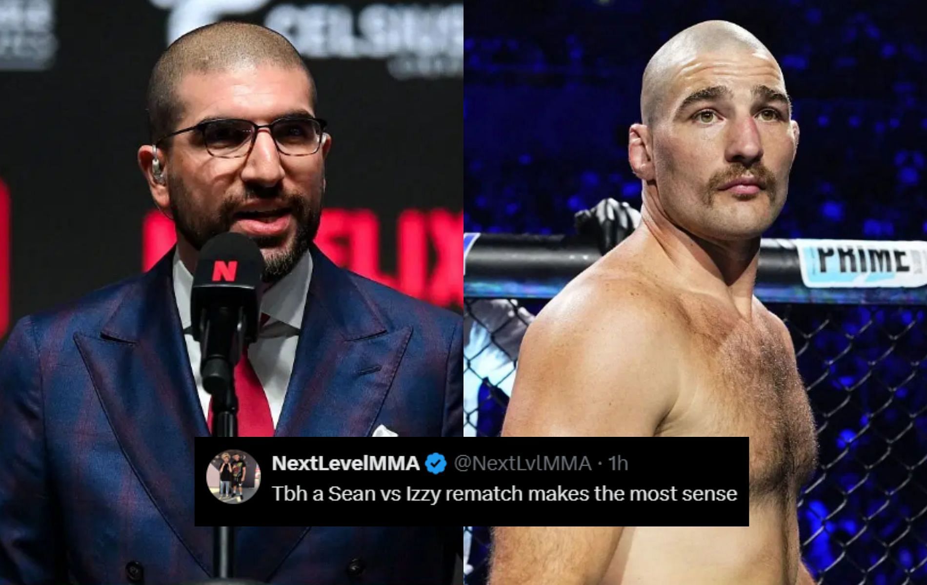 Fans react to Ariel Helwani and team presenting their choices for Sean Strickland