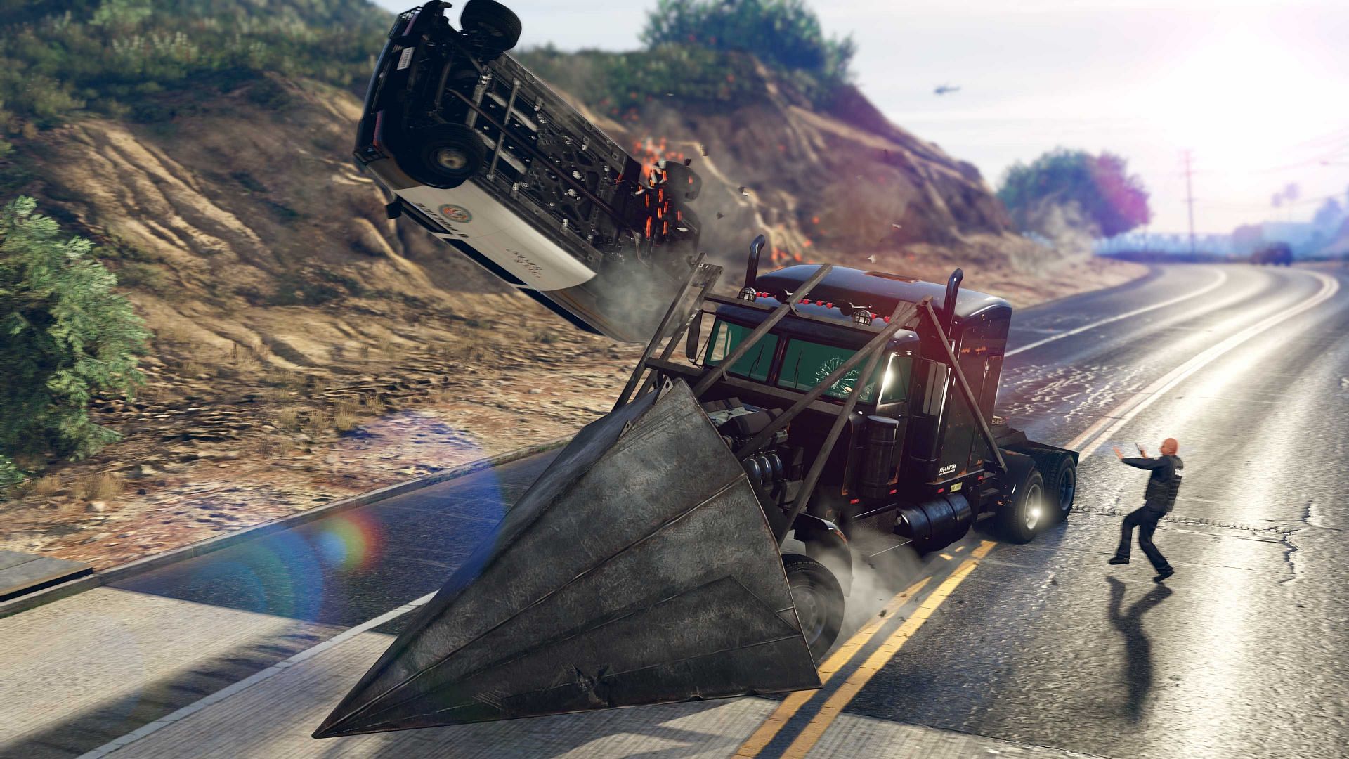 The JoBuilt Phantom Wedge (Image via Rockstar Games)