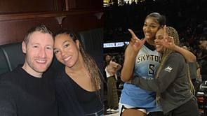 Napheesa Collier's husband Alex Bazzell leaves heartfelt 2-word reaction as Angel Reese's former coach reflects on getting fired by Sky