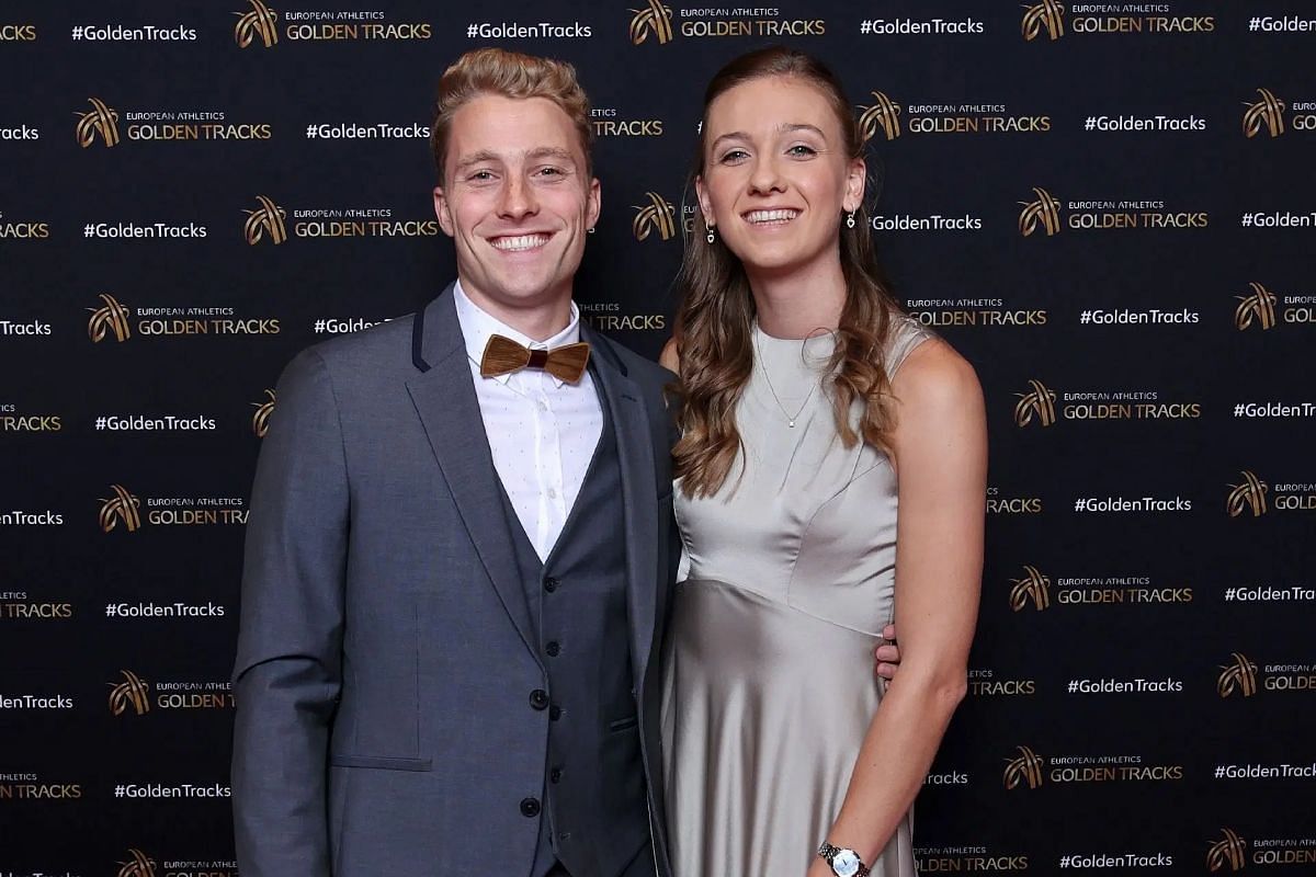 Femke Bol and her boyfriend, Ben Broeders- Source: getty