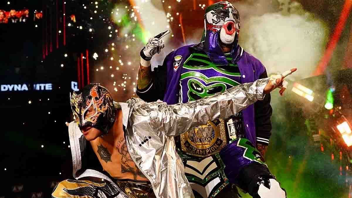 Penta &amp; Rey Fenix were collectively known as The Lucha Bros (Image via Rey Fenix