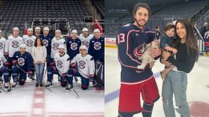 Johnny Gaudreau's wife Meredith pens heartfelt message for Blue Jackets org for inviting Jane Gaudreau to Mom's Trip week