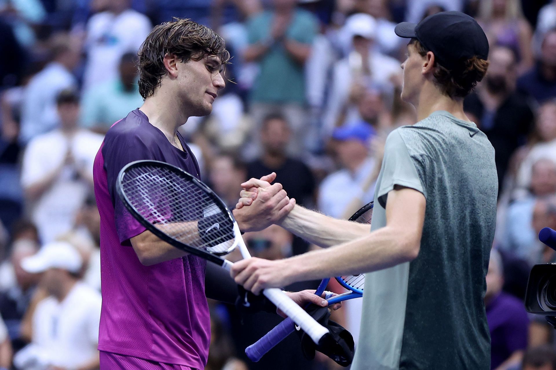 Jannik Sinner and Jack Draper have played doubles together in the past (Source: Getty)