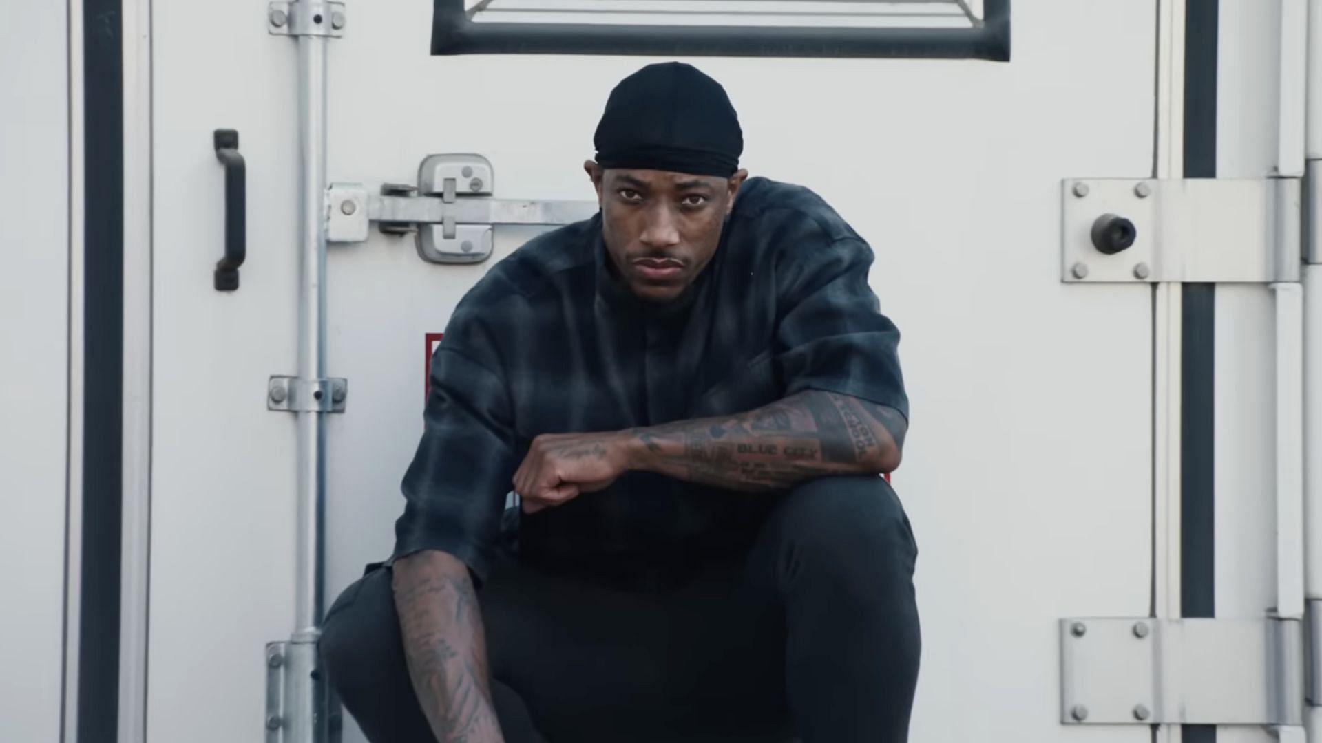 DeMar DeRozan in the music video for Kendrick Lamar&#039;s Grammy-winning diss track &#039;Not Like Us&#039; (Image via YouTube/@kendricklamar)