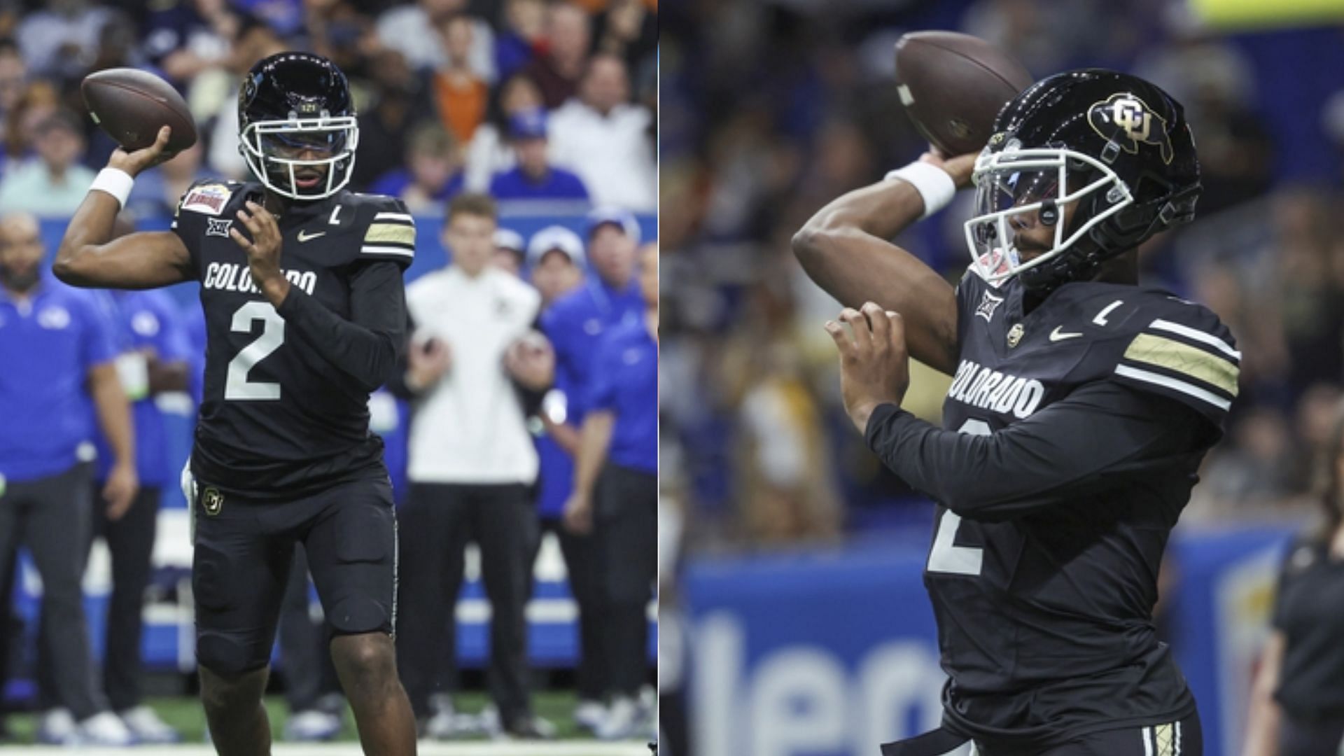 Colorado quarterback Shedeur Sanders 