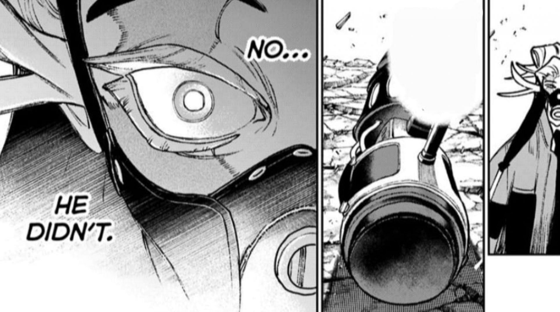 Tamsy is shocked to see Follo in the manga (Image via Kodansha)