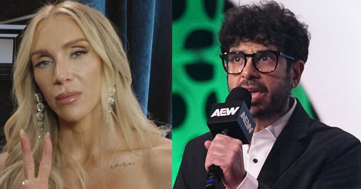 Charlotte Flair (left) and Tony Khan (right) [Source: wwe.com and allelitewrestling.com]