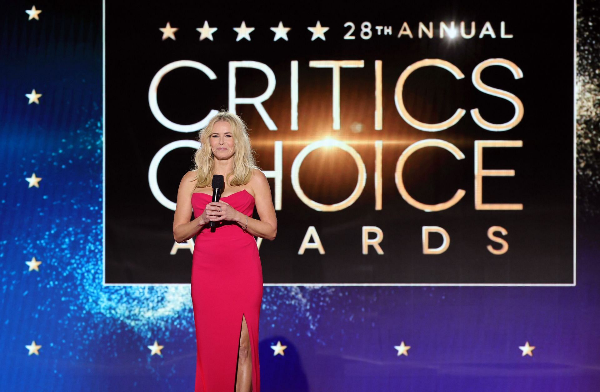 Chelsea Handler at the 28th Annual Critics Choice Awards &ndash; Show - Source: Getty