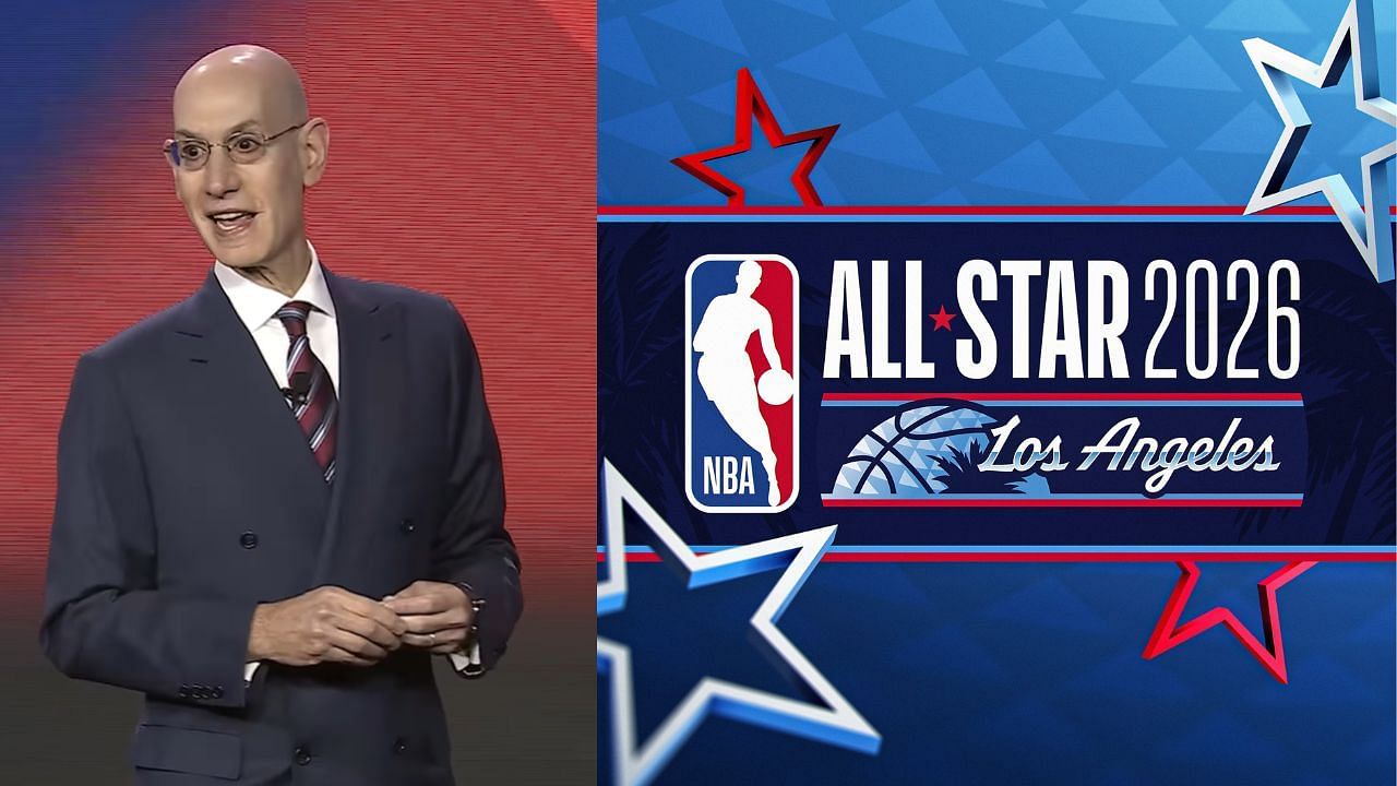 Adam Silver announced in January 2024 that the 2026 NBA All-Star Game will be held at the Intuit Dome in Los Angeles. [photo: @nba/IG, @NBA/X]