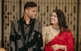 "Bhai ka jhagda ho gaya madam se?" - Photographer hilariously asks Suryakumar Yadav as Devisha Shetty refuses to pose for pictures [Watch]