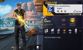 Clashing Papa की Free Fire MAX ID, स्टैट्स, यूट्यूब चैनल और अन्य जानकारी