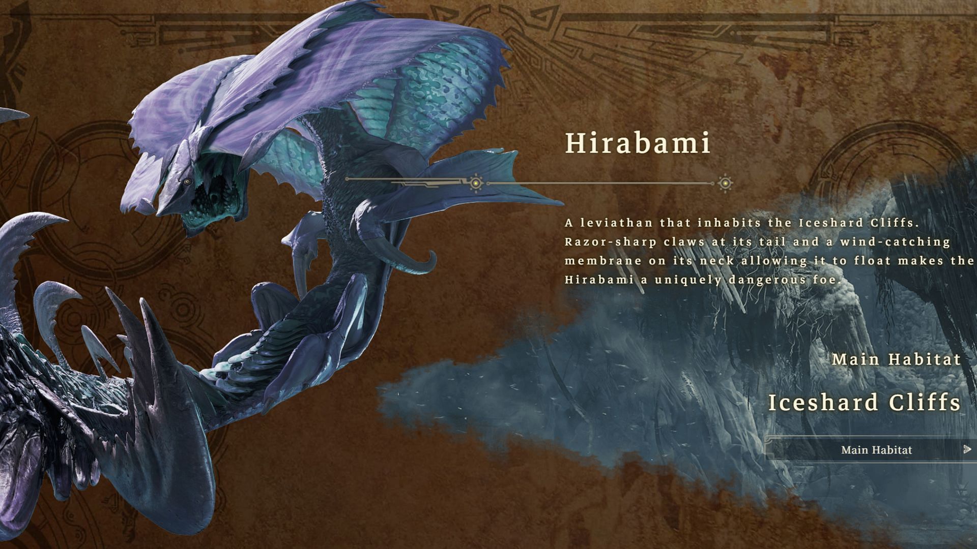 Hirabami in Monster Hunter Wilds (Image via Capcom)