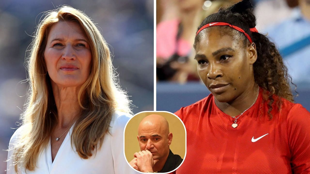 Steffi Graf Serena Williams Andre Agassi