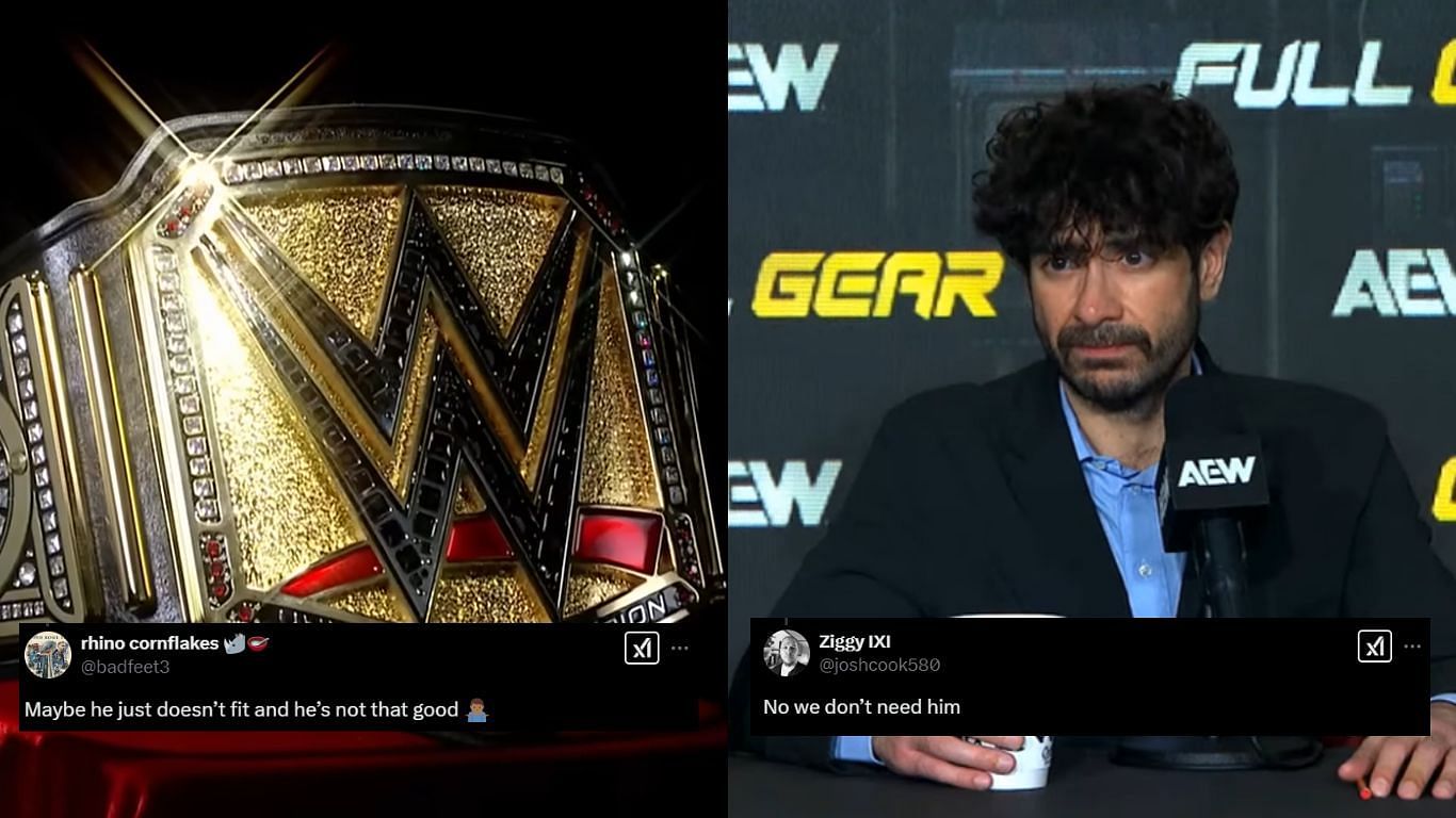 Tony Khan is the CEO of AEW [image source: WWE &amp; AEW YouTube]