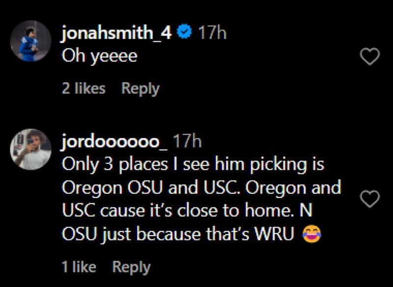 (On3 Recruits&#039; Instagram)