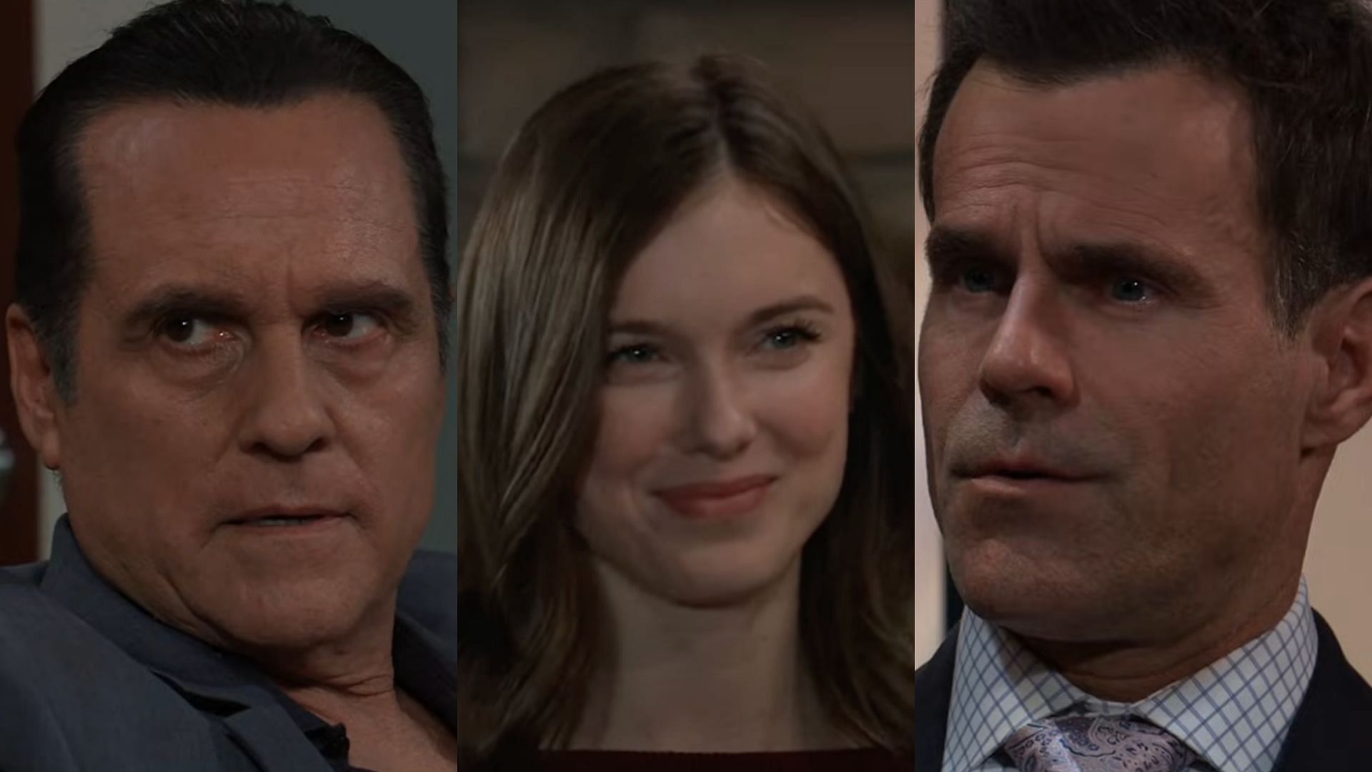 Sonny, Willow and Drew on General Hospital (Image via Youtube/@General Hospital)