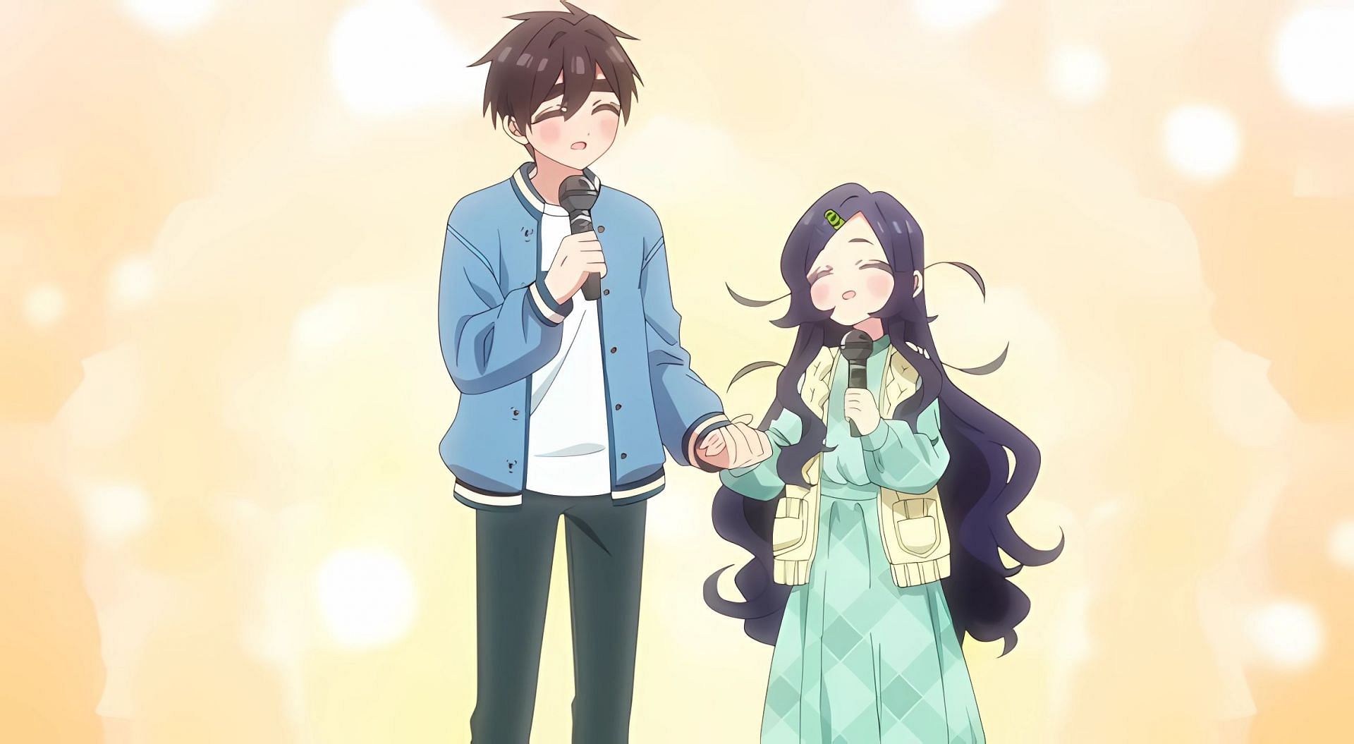 Rentarou and Shizuka as seen in the anime (Image via Bibury Animation Studios)