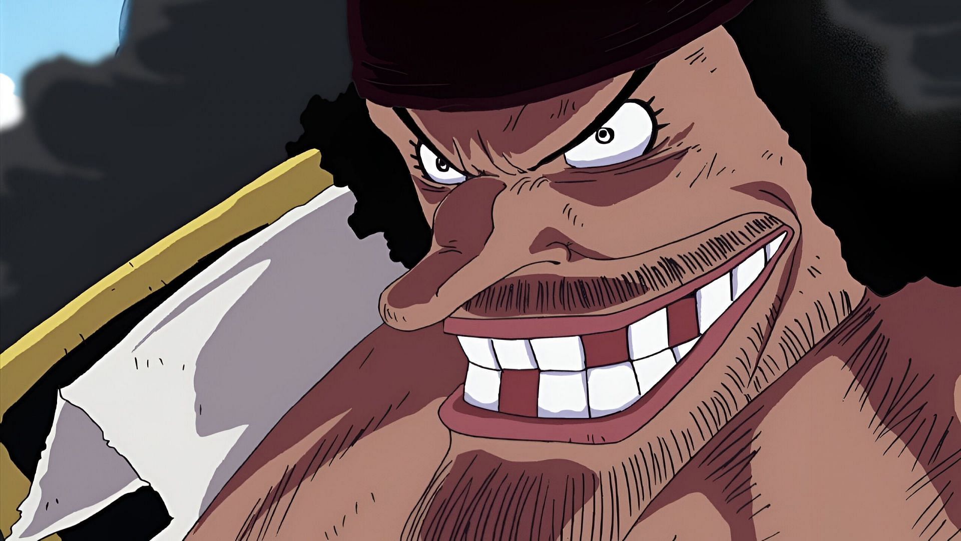 Blackbeard as seen in the anime (Image via Toei Animation)