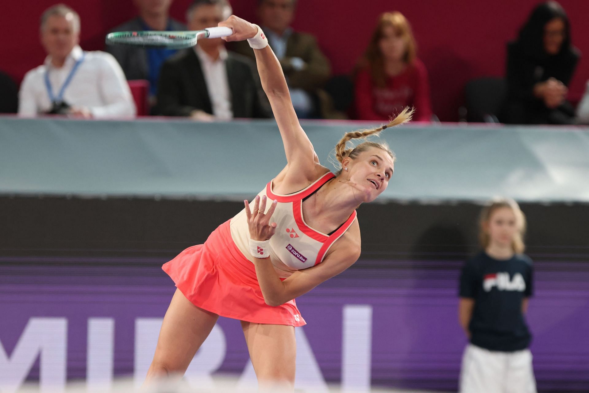 Yastremksa in action at the WTA 500 Upper Austria Ladies Linz - Source: Getty