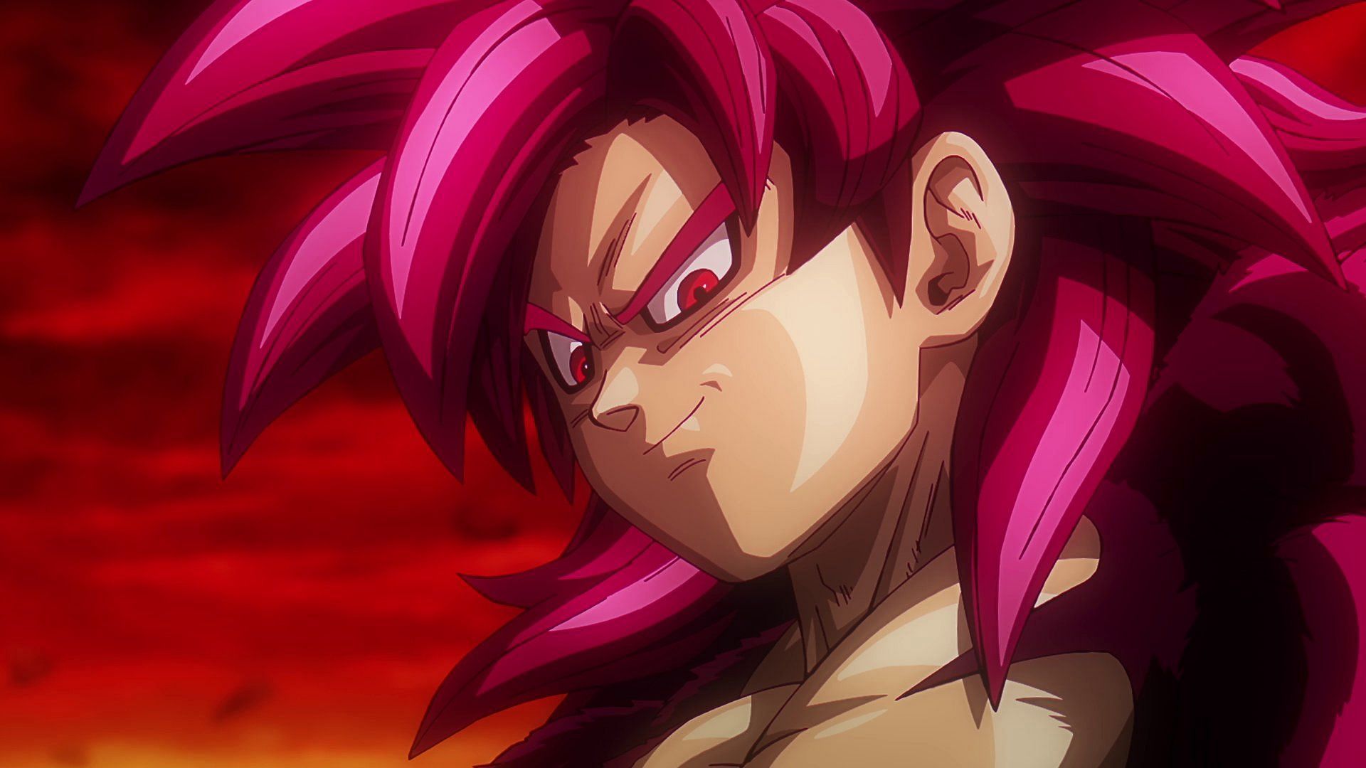 Adult Super Saiyan 4 Goku as seen in the most recent episode (Image via Toei Animation).