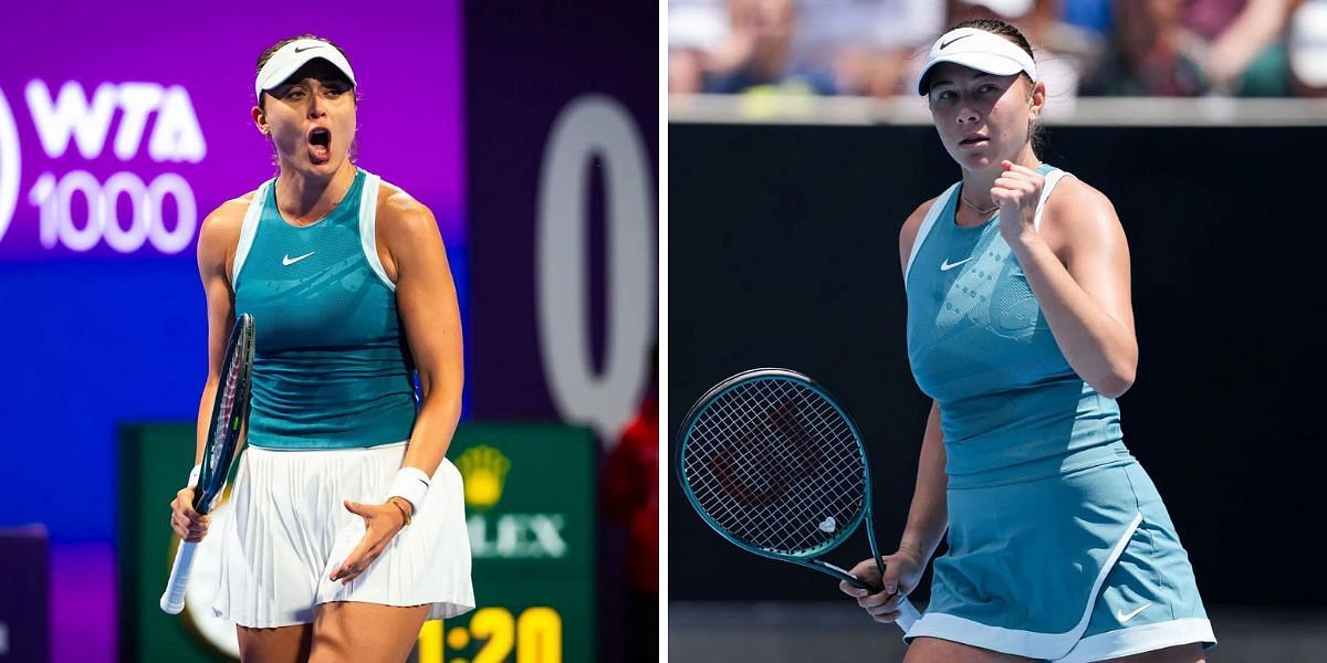 Paula Badosa (L) vs Amanda Anisimova (R) preview, (Source: Getty Images)