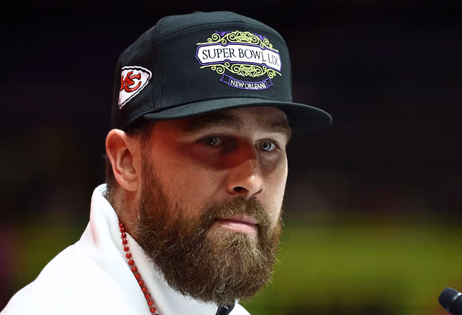 Travis Kelce calls out media for doubling down on Chiefs' referees' favoritism conspiracy theory