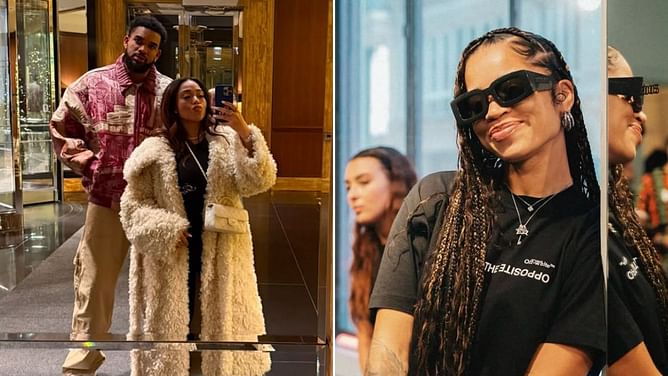 Jayson Tatum's girlfriend Ella Mai's "lovers day" post draws heartfelt 5-word reaction from Karl-Anthony Towns' partner Jordyn Woods