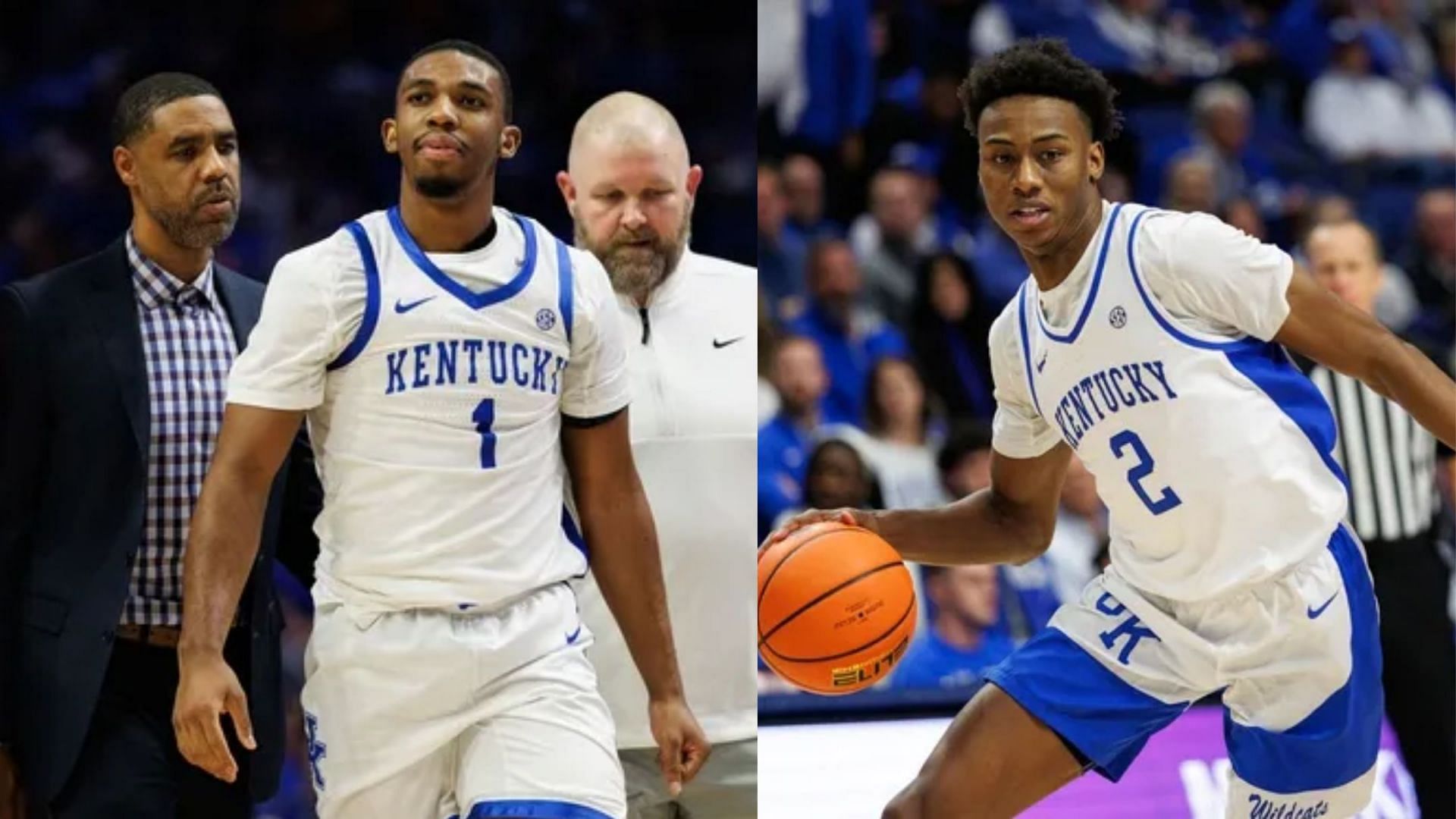 Mark Pope gives grim injury update on Kentucky stars Jaxson Robinson and Lamont Butler after Tennessee win (Image Source: IMAGN)