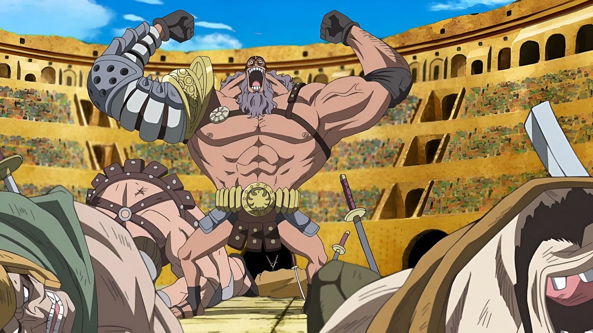 Jesus Burgess as seen in the anime (Image via Toei Animation)