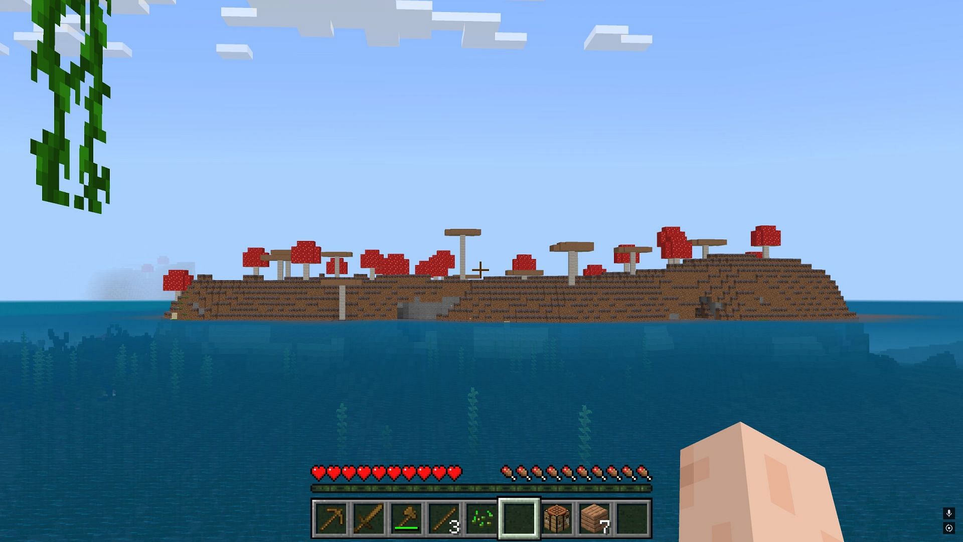 There are several ways to find rare biomes in Minecraft (Image via Mojang Studios)