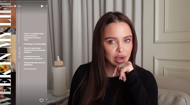 Evander Kane's pregnant fiancée Mara Teigen shares long-awaited wedding update, opens up on co-parenting 4 kids