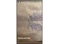 Lindsey Vonn's Instagram story (@lindseyvonn/IG)