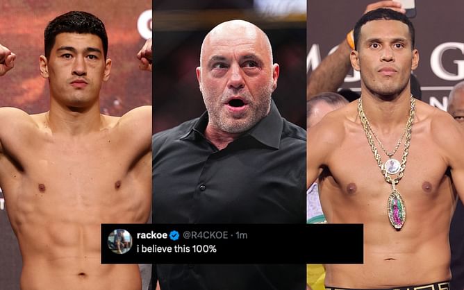 "Crazy how Canelo is still scared" - Fans react as Joe Rogan's guest mistakenly shares story of Dmitry Bivol dropping David Benavidez, retracts later