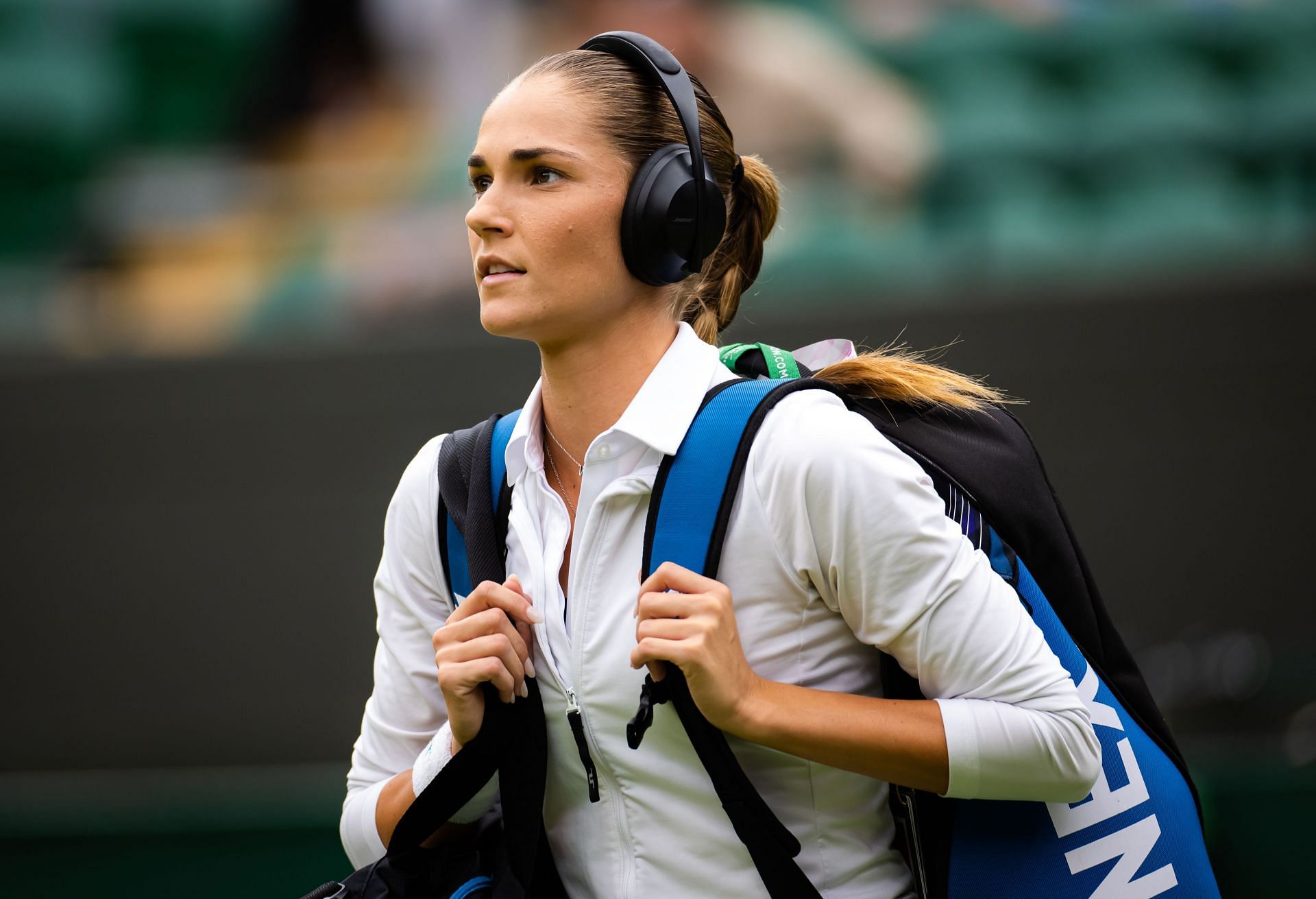 In Picture: Mirjam Bjorklund during the 2022 Wimbledon Championships (Source: Getty)