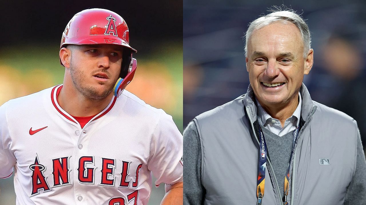 &quot;Mike Trout has made certain decisions, and that affects the profile&quot; - When MLB commissioner Rob Manfred threw shade at Angels superstar (Image Source: IMAGN)