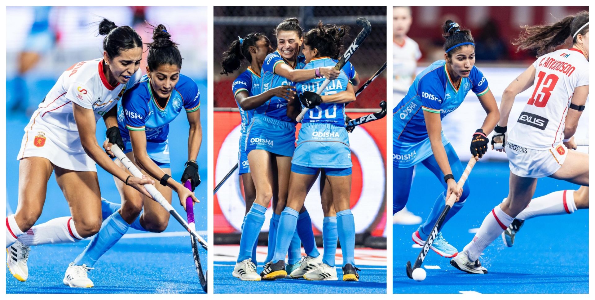 India go down fighting 3-4 to Spain in pulsating Women's Hockey Pro League game