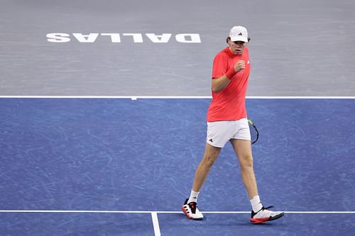 Alex Michelsen at the Dallas Open 2025. (Photo: Getty)