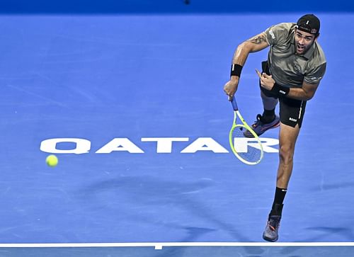 Matteo Berrettini will also be in action on Day 2 of the 2025 Dubai Tennis Championships. (Source: Getty)