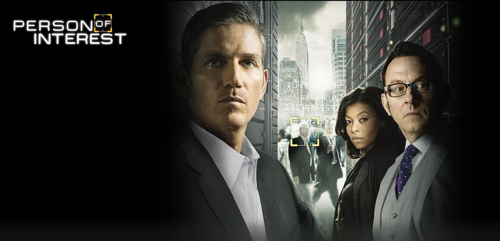 Jim Caviezel plays the role of Reese in a poster for Person of Interest. (Image via Apple TV)