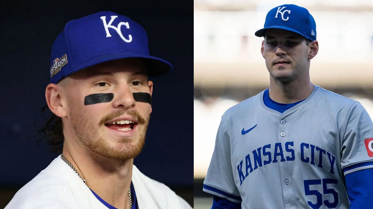 Bobby Witt Jr. (L) and Cole Ragans (R) (Images from - Getty)