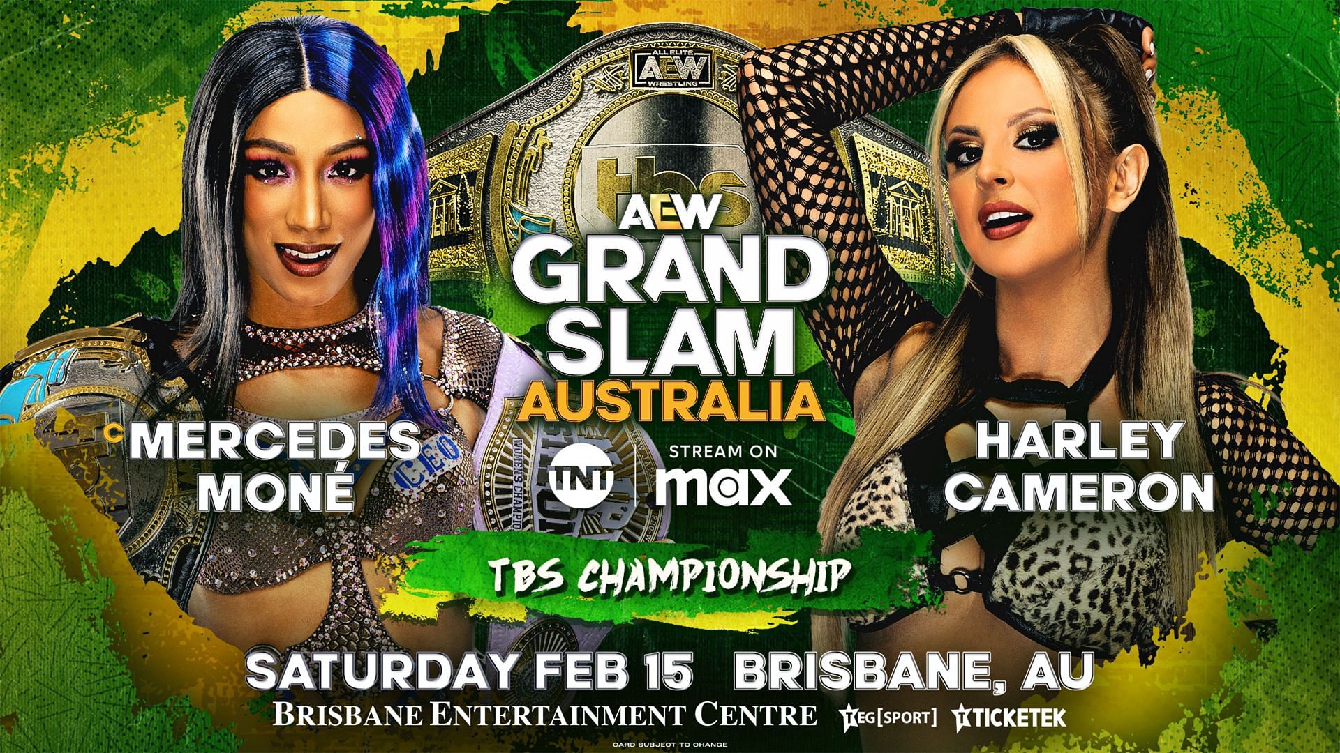 Mercedes Mone faced Harley Cameron at Grand Slam Australia (Image credit: AEW