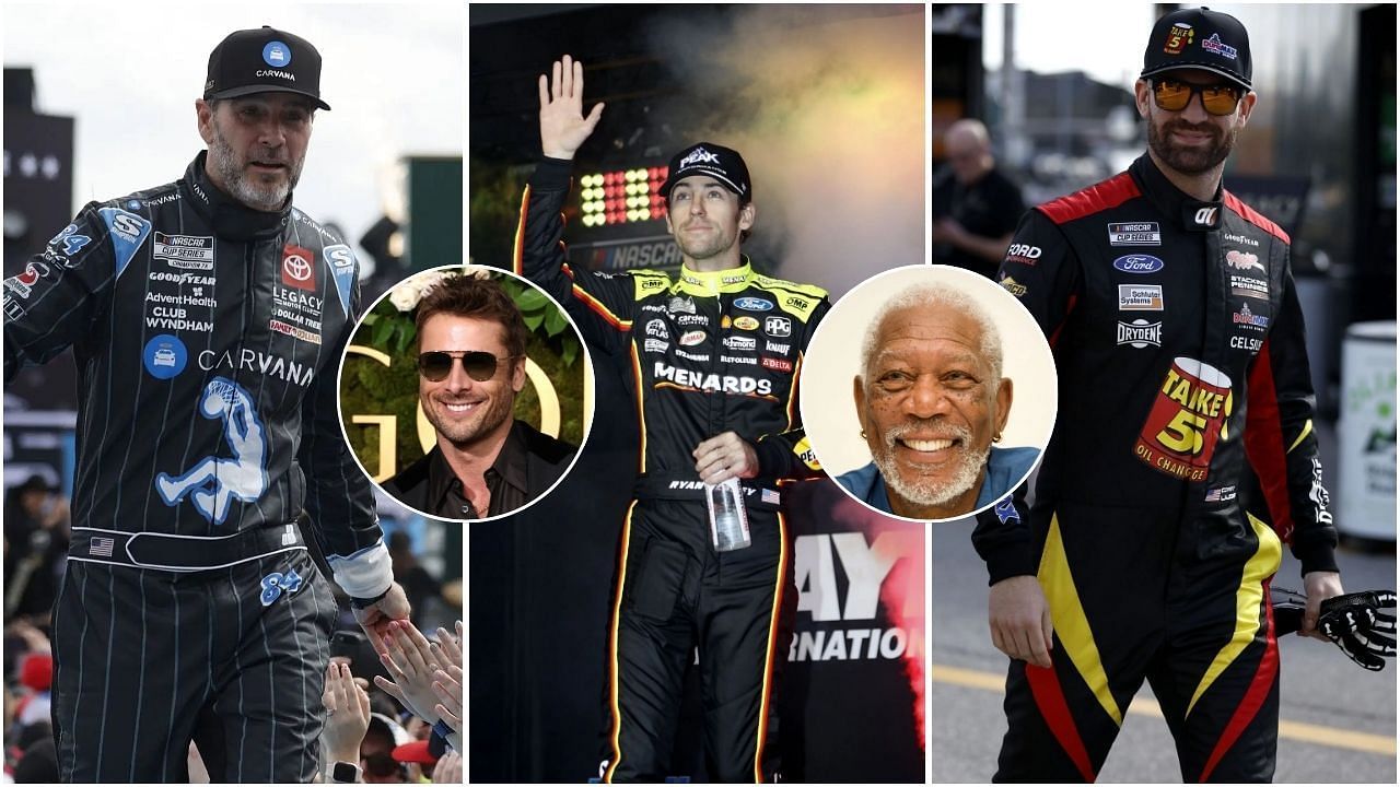 NASCAR drivers choose their celebrity spotters in an interesting social media outtake (Getty Images)