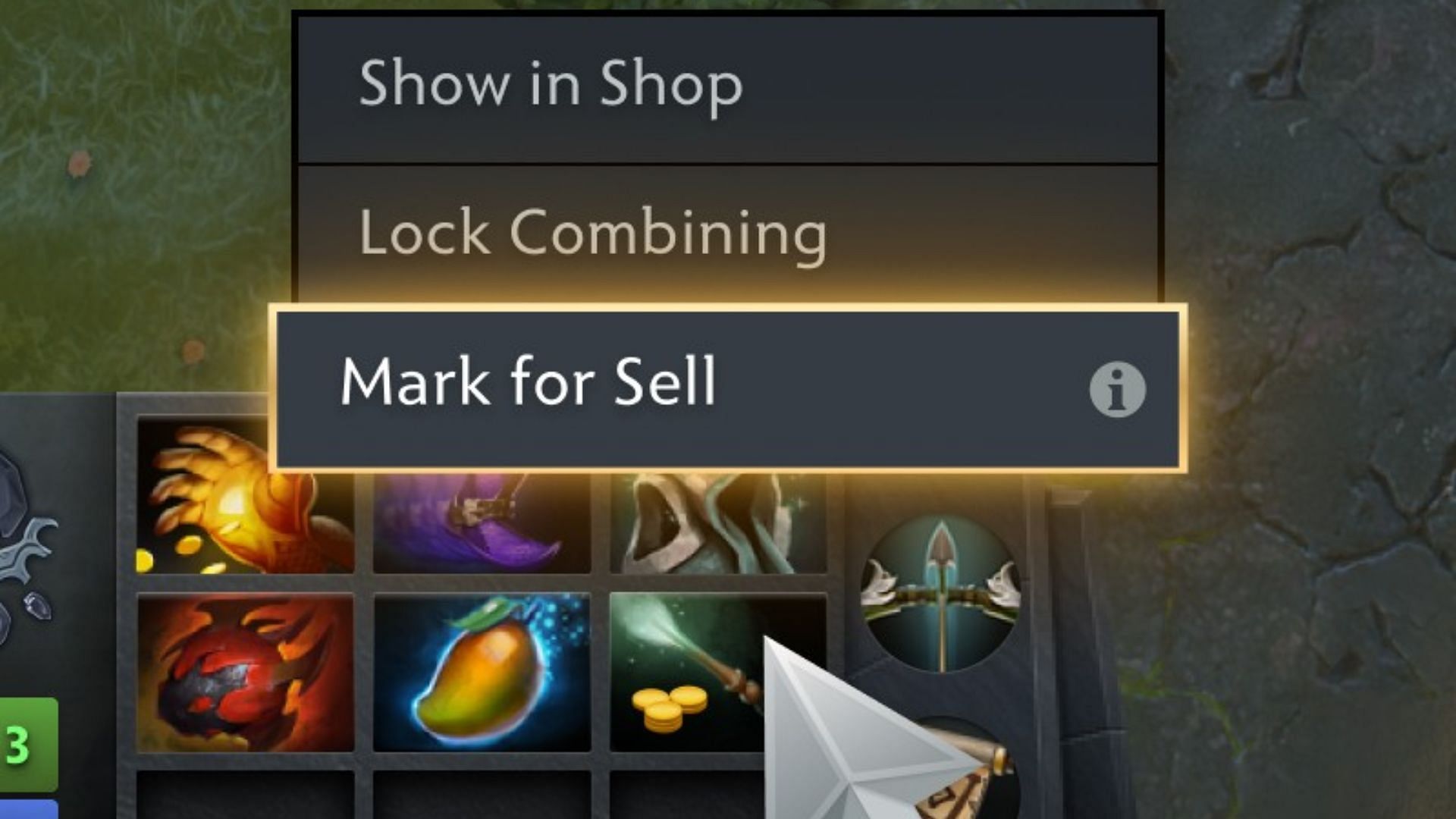 You can now preselect items that you wish to sell (Image via Valve)