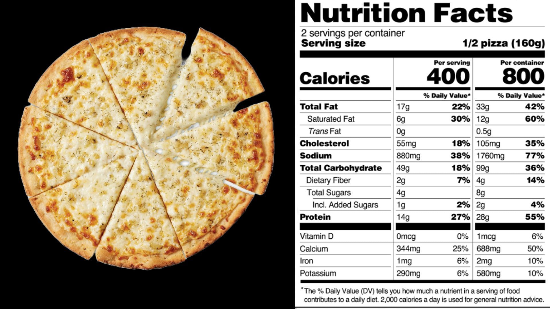 Nutritional value of Caulipower&#039;s Dill Pickle Pizza (Image via eatcaulipower.com)