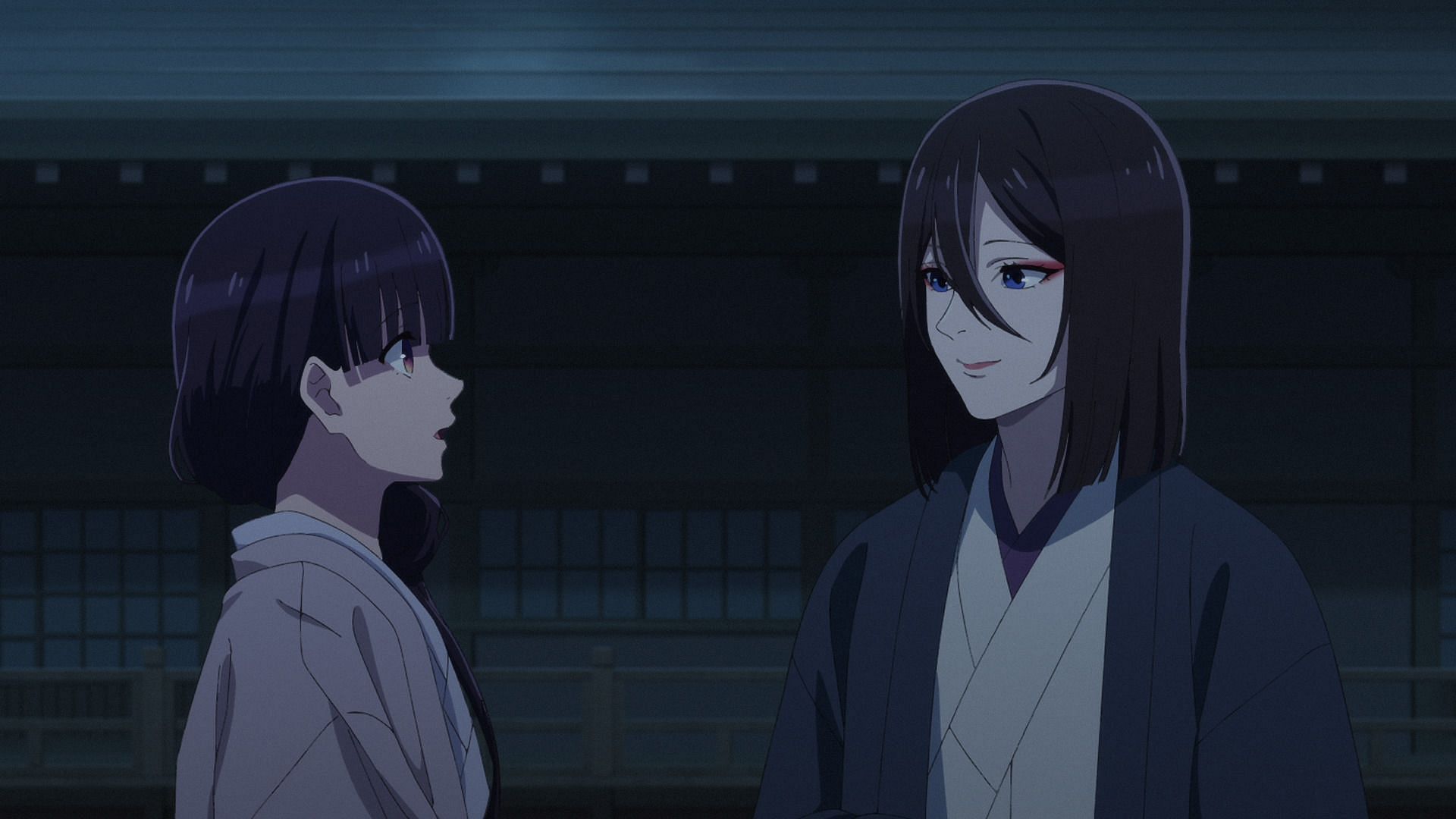 Miyo and Takaihito as seen in the most recent episode (Image via Kinema Citrus).