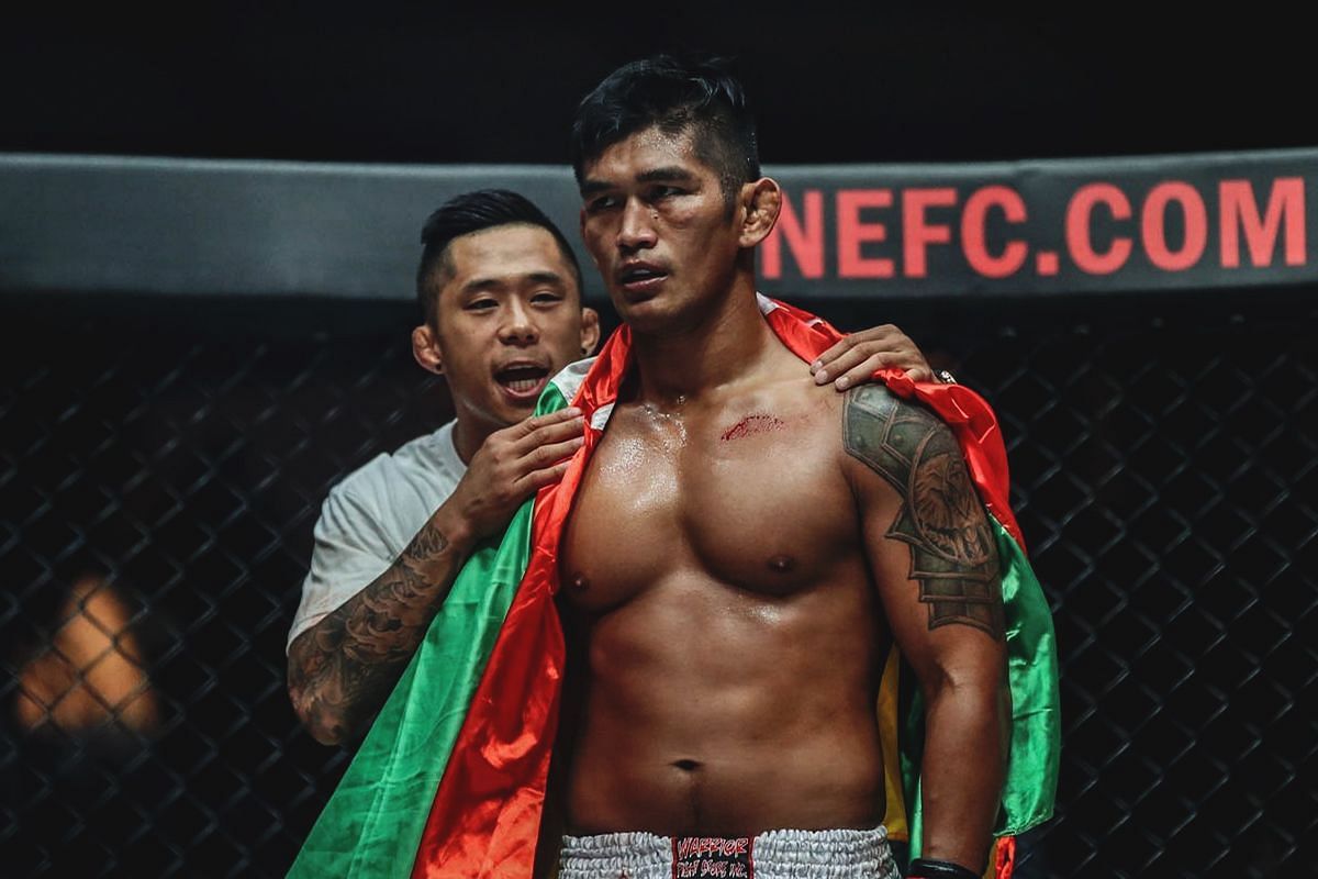 Aung La N Sang reflects on his MMA journey and success. -- Photo by ONE Championship