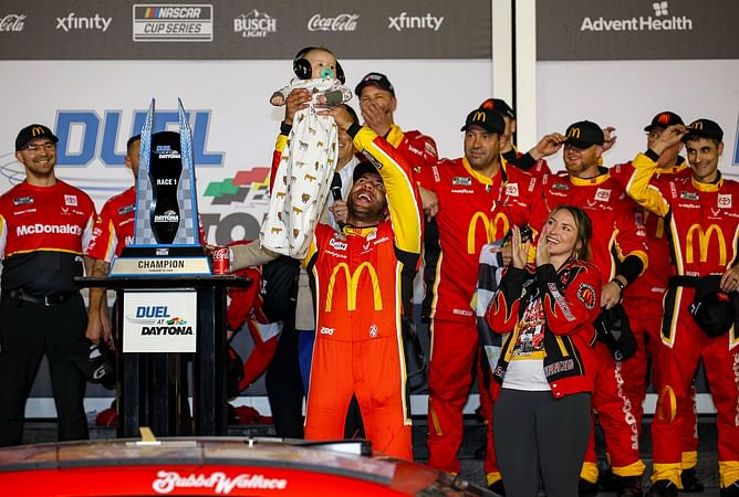 Bubba Wallace's wife Amanda recaps 'another 500 in the books' sharing adorable snippets from Daytona