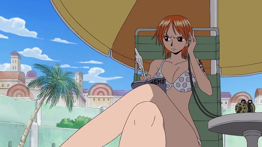 Nami in One Piece.