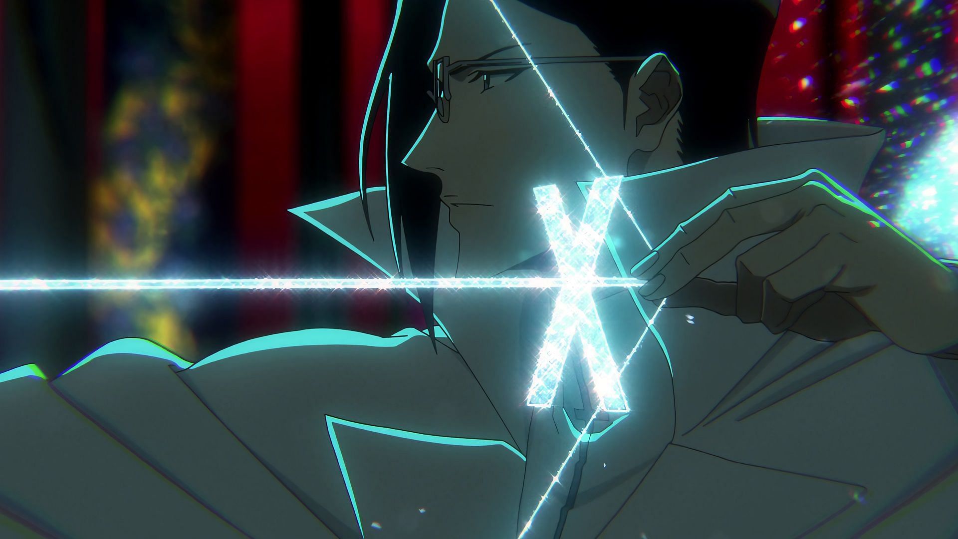 Uryu as he defeats Senjumaru (Image via Pierrot Films)