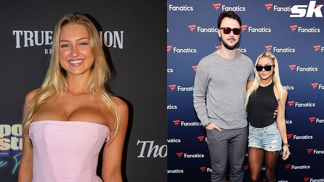 "Solving world hunger?" - Fans react to Paul Skenes' GF Olivia Dunne's linkup with viral MVP ring girl Sydney Thomas on Super Bowl weekend